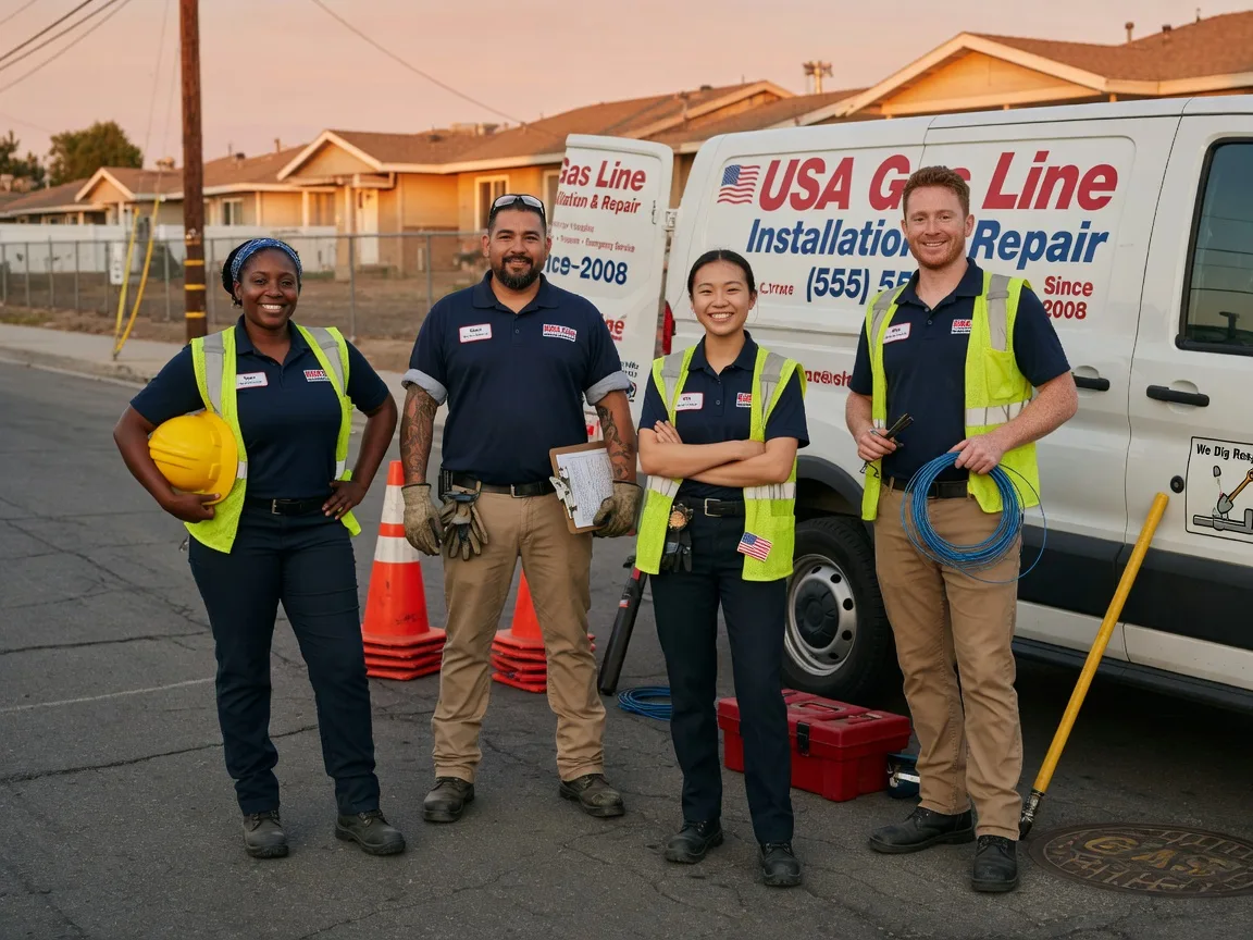 Gas Line Installation company in Corona, CA